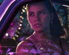 Un fotogramma di Lucia Caminos dai trailer di Rockstar