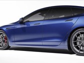 Il nuovo Track Package annunciato da Tesla viene fornito con un set di cerchi in alluminio forgiato e freni carboceramici. (Fonte: Tesla)