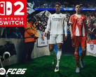 Banner EA Sports FC 26 Switch 2 con logo Switch 2 (Fonte: Nintendo of America con modifiche)