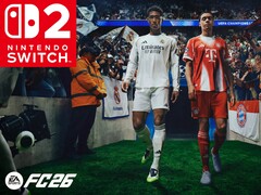 Banner EA Sports FC 26 Switch 2 con logo Switch 2 (Fonte: Nintendo of America con modifiche)