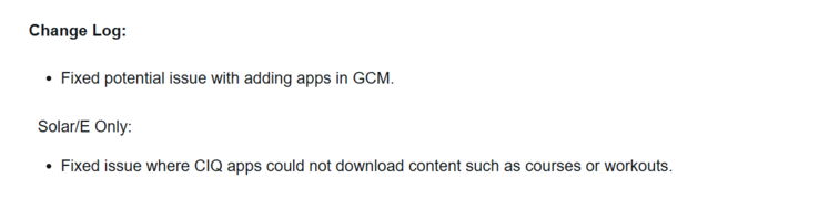 Le note di rilascio del software di sistema 12.21 per lo smartwatch Instinct 3. (Fonte: Garmin)