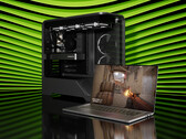 Nvidia ha finalmente mostrato la GPU RTX 5050 per i desktop. Immagine promozionale che mostra un computer portatile e un PC a torre (fonte: Nvidia)