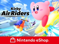 Viene mostrato il banner del Nintendo eShop di Kirby Air Riders (Fonte: Nintendo eShop con modifiche)