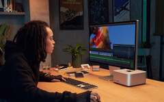 Lo Studio Display Pro potrebbe assomigliare allo Studio Display, nella foto. (Fonte: Apple)