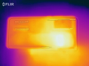 Distribuzione del calore lato posteriore