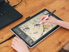 Gli artisti di anime possono disegnare sul display con penna Wacom One 14 con qualsiasi PC o Mac. (Fonte: Wacom)