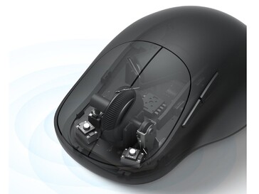Una nuova rotella di scorrimento più ampia e rivestita in silicone. (Fonte: Xiaomi Cina)