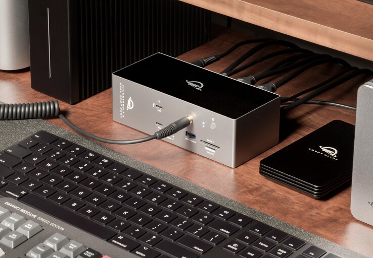 Il dock OWC Thunderbolt 5 presenta un design di alta qualità e un'interfaccia più intuitiva. 