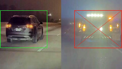 L'Autopilot di Tesla a volte non riesce a registrare i veicoli di emergenza (immagine: WSJ)