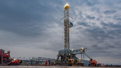 I macchinari in loco del pozzo di valutazione Sugarloaf di Fervo Energy (Fonte: Fervo Energy)