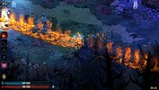 Nella foto: Melinoë nel bel mezzo di una versione Omega (Ω) del suo attacco (Fonte: Supergiant Games)