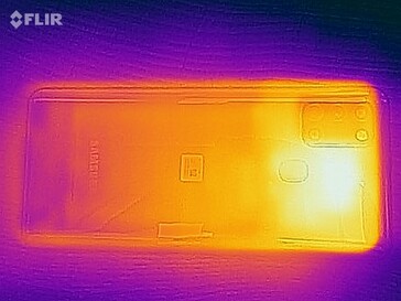 Distribuzione del calore - lato posteriore