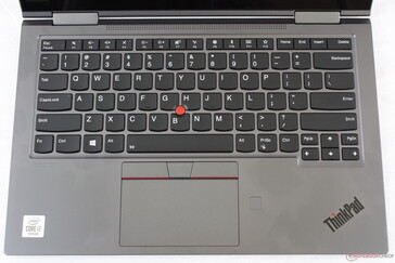 Stesso layout di tastiera e clickpad del ThinkPad X1 Carbon