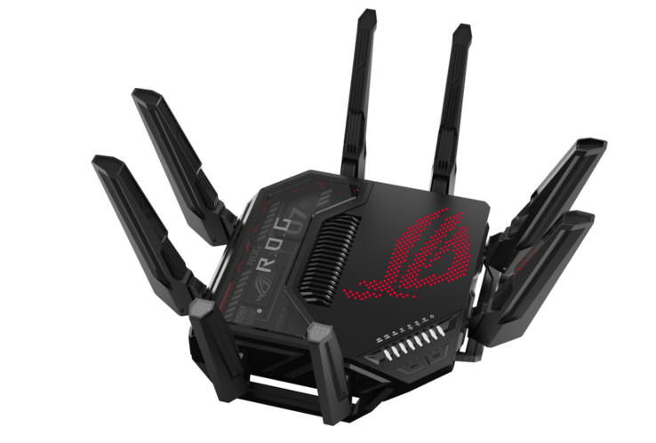 Router da gioco Asus ROG Rapture GT BE98 (immagine via Asus)