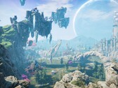 Un'immagine che mostra il mondo aperto di Edge of Eternity.