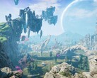 Un'immagine che mostra il mondo aperto di Edge of Eternity.