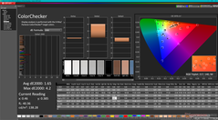 ColorChecker prima della calibrazione