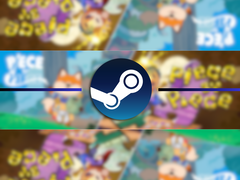 Il bundle doppio ufficiale di Piece by Piece con il logo di Steam sovrapposto.