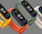 La Mi Band 7 dovrebbe essere lanciata in più colori, Mi Band 6 nella foto. (Fonte immagine: Xiaomi)