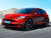 La Tesla Model 2 potrebbe essere una hot hatch assemblata in Messico (immagine: CarWow)