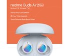 Un teaser di Buds Air 2 Neo. (Fonte: Realme)