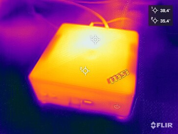 Generazione di calore lato superiore (carico)