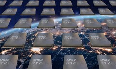 AMD ha apparentemente aumentato la fornitura di Ryzen 5000 del 20% per il Q2 2021. (Fonte immagine: AMD/CIO - modificato)