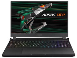 Recensione dell'Aorus 15P YD. Dispositivo di prova fornito da: Gigabyte Germania