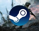 Il banner di Battlefield 2042 con il logo di Steam (Fonte: Steam con modifiche)