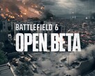 Viene mostrato il banner della open beta di Battlefield 6 (Fonte: Battlefield YouTube con modifiche)