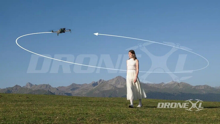 Si dice che DJI abbia migliorato la sua tecnologia ActiveTrack a 360° per il Mini 5 Pro. (Fonte immagine: via DroneXL)