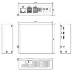 Dimensioni e porte (Fonte immagine: EDATEC)