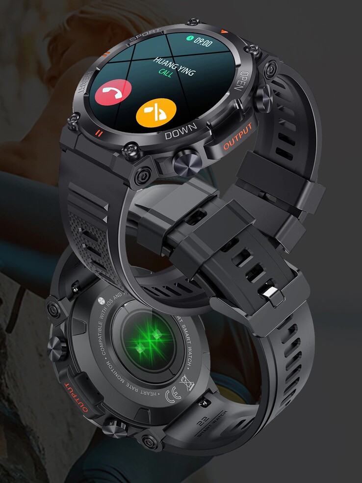 Lo smartwatch EIIGIS K56 Pro. (Fonte: EIGIIS)