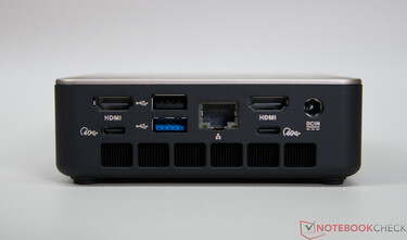 Sapphire Edge AI - Connettori sul retro