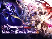 Immagine ufficiale di Honkai: Star Rail versione 4.4, intitolata "In Ravages Does the Whistle Sound".
