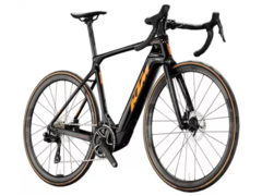 La e-bike KTM Macina Revelator SX Prime pesa 13,3 kg (~29,3 libbre) (Fonte: KTM Bikes)