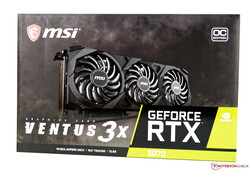L'MSI GeForce RTX 3070 Ventus 3X OC - fornita da MSI Taiwan