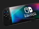 Il nuovo Nintendo Switch 2 potrebbe essere presentato molto presto (Fonte: @Onleaks / 91mobiles)