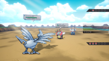 Nella foto: uno screenshot di gioco tratto da Pokémon Gamma Emerald.