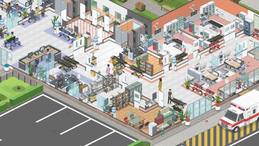 Un'immagine che mostra il gameplay del Project Hospital.