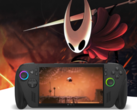 Arte promozionale che mostra Xbox ROG Ally X con Hollow Knight: Silksong (fonte immagine: Xbox)