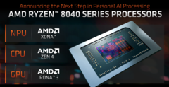 AMD ha annunciato la sua nuova linea di processori per computer portatili per il 2024 (immagine via AMD)