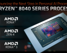 AMD ha annunciato la sua nuova linea di processori per computer portatili per il 2024 (immagine via AMD)