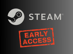 Banner che mostra il logo di Steam con il timbro di accesso anticipato (Fonte: Steam con modifiche)