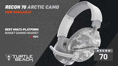 Le nuove cuffie Arctic Camo. (Fonte: Turtle Beach)