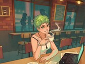 Un'immagine che mostra il gioco Coffee Talk su PlayStation. (Fonte: PlayStation Store)