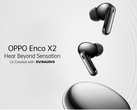 Gli auricolari Enco X2 TWS. (Fonte: OPPO)