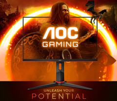 Il Q24G2A/BK è l'ultimo monitor da gioco di AOC a marchio AGON. (Fonte: AOC)