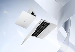Il Rimbook L1 Plus è alimentato da un APU AMD Rembrandt. Nell’immagine: una foto promozionale che mostra il design del portatile.