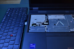 Lenovo ThinkPad P16 Gen 2: Tastiera rimossa